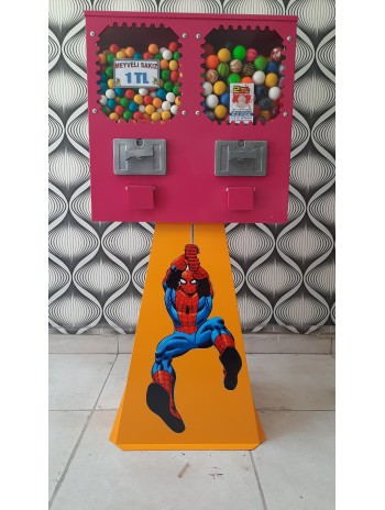 Sakız ve Zıplayan Top Otomatı